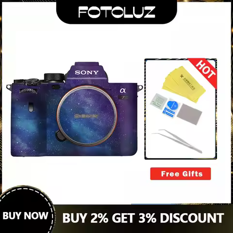 Camera Body Skin Sticker Film for Sony A74 A7R4 (Fits A7 Mark 4& A7R Mark Only) Sony Accessories Sti