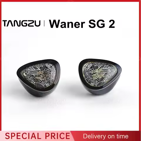TANGZU WANER 2ND Gen HIFI Music In-ear Earphone IEM Earbud 0.78mm Plug Detachable Cable WANER2