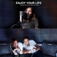 (QEPA) 24Pack 1 Inch X 12 Inch X12 Inch Soundproof Foam Panels Sound Absorbing Insulation for Record