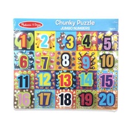 Melissa & Doug: Jumbo Numbers Chunky Puzzle [KYDZ International - SG]
