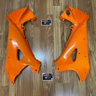 Wave 125 R S Windshield In 1 Pair Large Hole Orange (249)