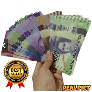 kado ulang tahun uang Uang Mainan Kertas Mirip ASLI - Mainan Edukasi anak perempuan laki laki berhit