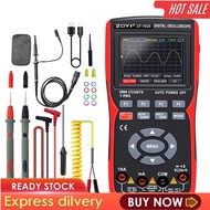 Professional Digital Oscilloscope 48MS/s Sampling Rate Oscilloscope Multimeter 2.8inch IPS Full View