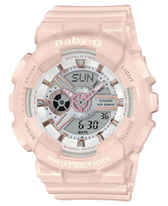 นาฬิกา รุ่น BA-110 Casio Baby-G นาฬิกาข้อมือผู้หญิง สายเรซิ่น รุ่น BA-110-4A1 BA-110PI-4A  BA-110RG-