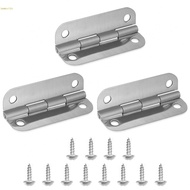 Heavy Gauge Stainless Steel Cooler Hinges &amp; Screws for Igloo Cooler Replacements