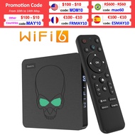 Beelink GT King TV Box Android 9.0 Amlogic S922X Hexa-core G52 MP6 Graphics 4GB LPDDR4 64GB ROM WiFi 6 Bluetooth 4.1 4K 75hz