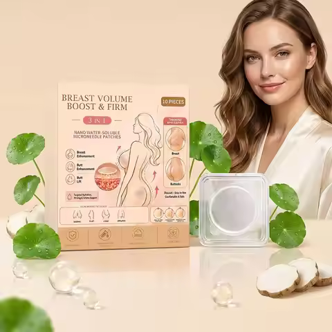 Advanced Breast Enhancement Nano-Microneedle Patch Increased Skin Elasticity For Women Targeted Skin
