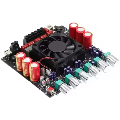 A73E-XY-DP600H 2.1 Channel Bluetooth Amplifier Board Subwoofer 300Wx2 DC 19-51V Supports Bluetooth A