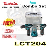 MAKITA LCT204 CORDLESS COMBO KIT/ COMBO DRILL SET/ DRILL DRIVER AND IMPACT DRILL DRIVER