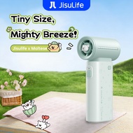 【JisuLife  x Maltese】Handheld Fan 9 Limited Edition 5 Speeds Mini Portable Cute Perfect For Gifting