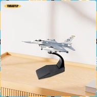 [tdraoylp] 1/100 F16C Airplane Model with Display Base Ornament Stimulated Fighter Model