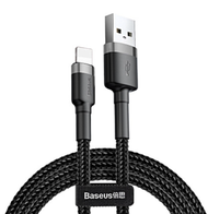 Baseus สายชาร์จ USB to Lightning 1.5A l 2A l 2.4A รุ่น cafule Cable