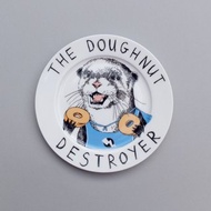 The doughnut destroyer 骨瓷餐盤