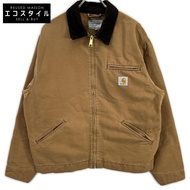 Carhartt 棕色 OG Detroit 夾克，M 碼 [二手]