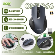ACER OMR266 OMR267 OMR242 2.4G Wireless Mouse Adjustable DPI 1600DPI Ergonomic Design Office PC Desk