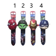 Children's Cartoon 24 Projection Watches Multifunctional Cartoon Flip Toy Watches Projection Watches Fashion Accessories Toys Socute Paw Patrol Projector Watch Chase Marshall Rubble Skye