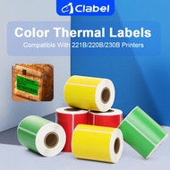 CLABEL 220B/230B/221B Label Printer Sticker Thermal Color Label Paper For Product Food Label