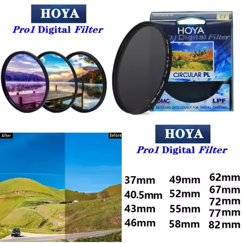 HOYA CPL Pro1 Digital CPL CIRCULAR Polarizer Protective Lens Filter 37_40.5_43_46_49_52_55_58_62_67_