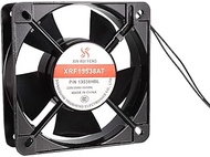 uxcell Cooling Fan 135mm X 135mm X 38mm XRF13538AT AC 220-240V 0.14A Sleeve Bearings