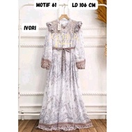 Ivory Color XOBA Gamis