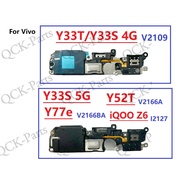 For Vivo Y33T Y33S 4G V2109 Loud Speaker Bottom For Vivo Y33S 5G Loudspeaker Sound Buzzer Ringer Fle