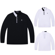G4 New Style Golf Clothing Men's Autumn Winter Fleece Lining Long-Sleeved t-Shirt Quick-Drying Breat