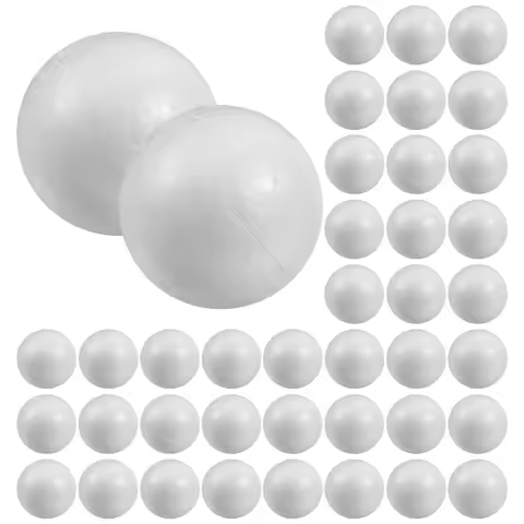 100pcs 2/3/4/5/6cm Modelling Polystyrene Large Decoration Spheress White Craft Decoration Modeling C