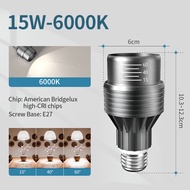E27 Spotlight 15W/24W Adjust Beam Angle 15°-60° Aluminum Shell RA93 Eye-protect Spotlight