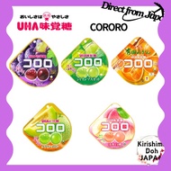 CORORO UHA MIKAKUTO Gummy "Kyoho grapes" "Shine Muscat" "Crown Melon" "White Peach" "Amaou Strawberr