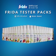 [SAMPLE SET] Frida Air Freshener 0% Alcohol – 48H Tahan Lama Multipurpose 20ML (Room/Car/Clean)