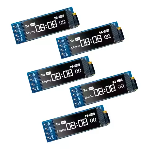 I2C OLED Display Module 0.91 Inch I2C SSD1306 OLED Display Module White / BLUE I2C OLED Screen Drive