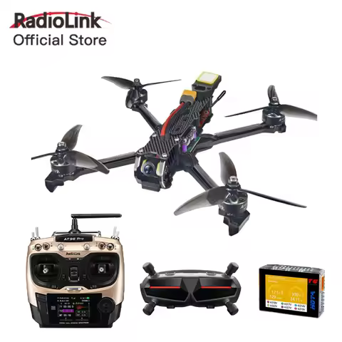 Radiolink Wolf QAV250 FPV Drone 15 Min Flight GPS 180KM/H at PosHold Flight Mode Real-time Image Tra