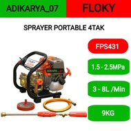 Mesin Power Sprayer FPS431 4 Tak Mesin Semprotan Hama Portable 4 Tak Mesin Doorsmeer Steam Cuci Moto