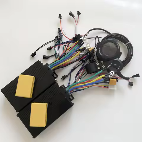 Sine Wave Dual Drive Motor Controller 48v 60v 30A*2 38A*2 45A *2 60v 72v 50A *2 With LCD For Motor 1