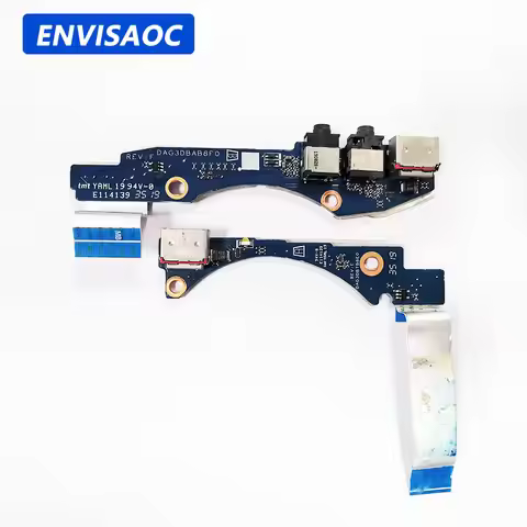 For HP OMEN 4 5 15-DC TPN-Q211 Laptop IO USB Jack Audio Headphone Board DA0G3DTBCD0 DAG3DBAB8F0
