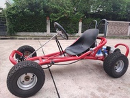 โกคาร์ทไฟฟ้าผู้ใหญ่ รถ gokart 168cc 8hp สต๊าทไฟฟ้า ล้อยาง13นิ้ว ใส่มอเตอร์ได้ ส่งจากไทยพร้อมเล่น