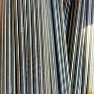 1 Thread Rod, Plated Iron Thread Rod of All Sizes