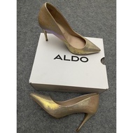 Preloved ALDO Gold Heels