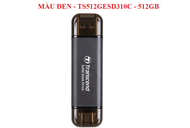 Ổ Cứng Di Động SSD siêu nhỏ Transcend ESD310 Chính Hãng
