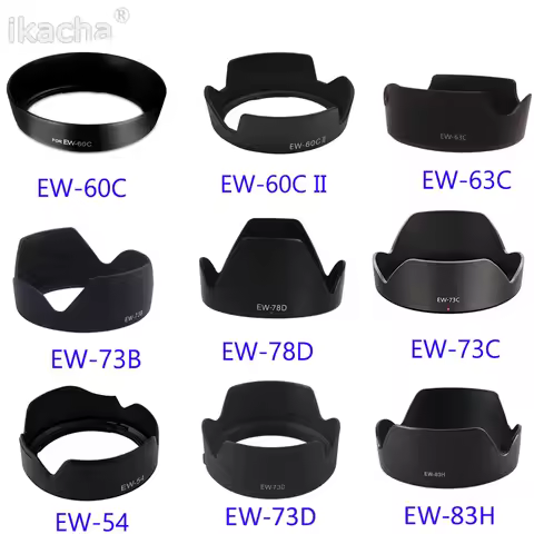 1piece Lens Hood Protector For EW-54 EW-60C EW-60CII EW-63C EW-73B EW-73C EW-78D EW-73D EW-83H for C