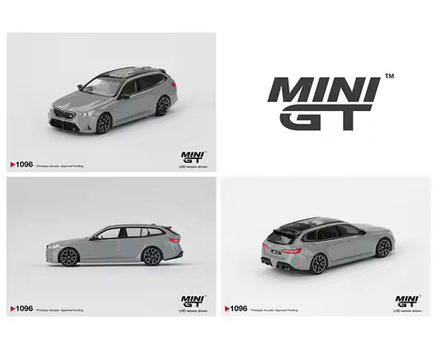 MINI GT 1096 1:64 BMW M3 Touring (G81) Grey Diecast Model Car In Stock Ready To Ship