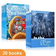 20 books/set Oxford Read and Discover Level 1 In English Reading Learning Helping Child To Read Story Picture Books for kids