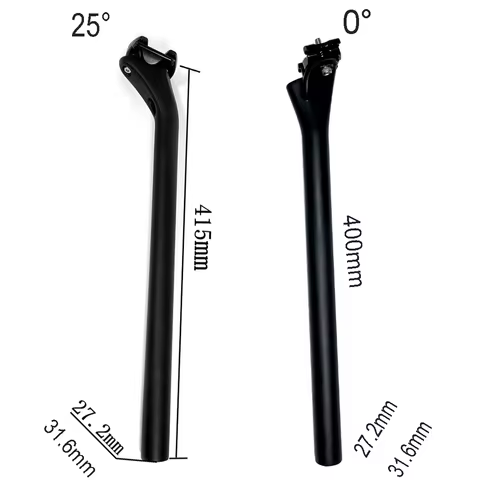 2024 New THRUST Carbon MTB Bike Seatpost T1000 Road Bicycle Seatpost Black UD Bicycle SeatPost 27.2/