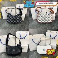 Mlb Ny Jacquard Hobo Bag Monogram Slingbag / Shoulder Bag / Sling Bag / Women's Bag / Going Out Bag 