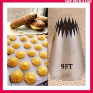 Nozzle Cake Decoration Icing Piping Tips Deco Churros Acuan Swiss Tart 4B 864 1M 1A 2D 2F 9FT 809 1C