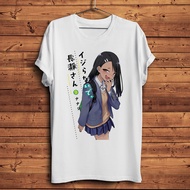 Ijiranaide Nagatoro san Hayase funny anime tshirt Men new White Casual short T Shirt Unisex otaku wa
