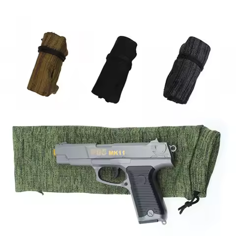 Tactical 15.7”/54‘’ 40/140cm Gun Sock Rifle Knit Polyester Treated Airsoft Rifle Protection Holster 