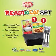 READY-TO-EAT Combo set 1nasi dan 1lauk IEJAFOODS