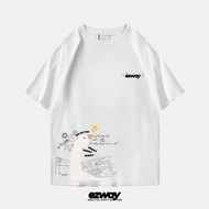 Ezway T-Shirt Oversize WDF Mathematics | Unisex Kids Crop Oversize T-Shirt