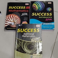 used books Oxford Fajar SPM Mathematics success Additional Mathematics past year question